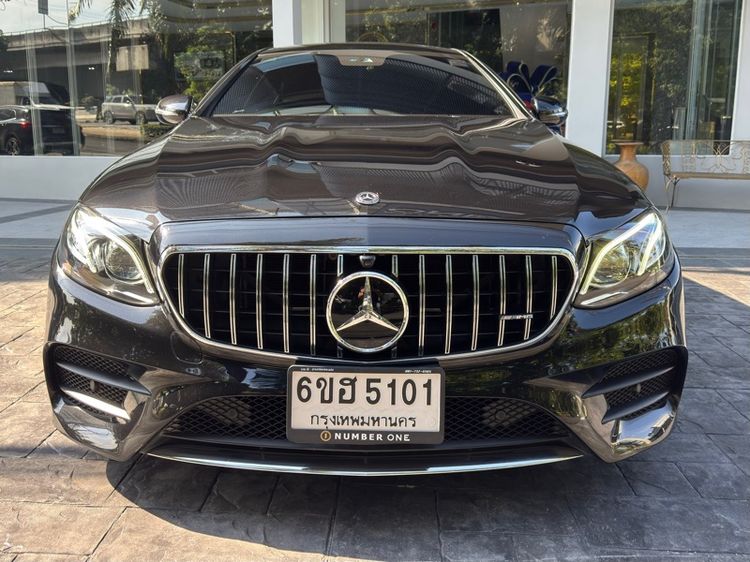 Mercedes-Benz E-Class 2019 E200 Sedan เบนซิน เกียร์อัตโนมัติ ดำ รูปที่ 2