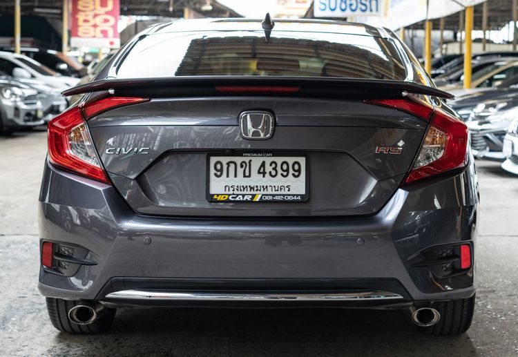 Honda Civic 2019 1.5 Turbo RS Sedan เบนซิน ไม่ติดแก๊ส เกียร์อัตโนมัติ เทา รูปที่ 4
