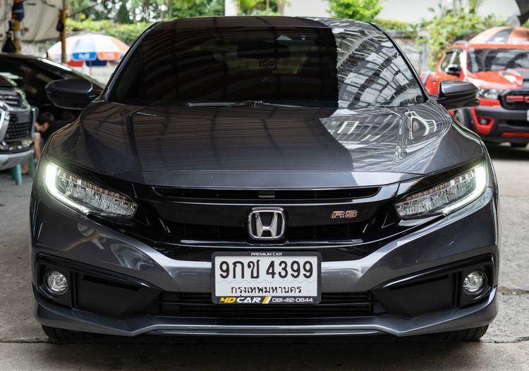 Honda Civic 2019 1.5 Turbo RS Sedan เบนซิน ไม่ติดแก๊ส เกียร์อัตโนมัติ เทา