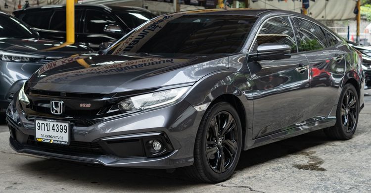 Honda Civic 2019 1.5 Turbo RS Sedan เบนซิน ไม่ติดแก๊ส เกียร์อัตโนมัติ เทา รูปที่ 2
