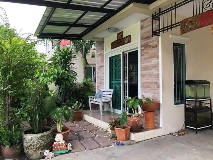 ตกแต่งครบ หมู่บ้าน ลภาวัน 19 รัตนาธิเบศร์ - ราชพฤกษ์ บ้านแฝด รูปที่ 2