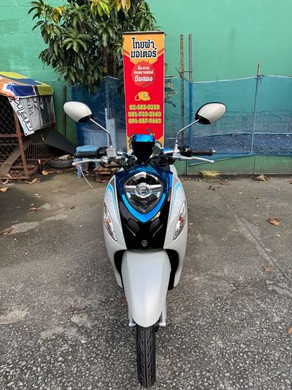 YAMAHA Fino 125FI หัวฉีดออโต้ สตาร์ทมือ เครื่องดี สีสวยมากต้องมาดูของจริงมีสถานที่ให้ทดลองขับขี่ก่อนซื้อ รูปที่ 5