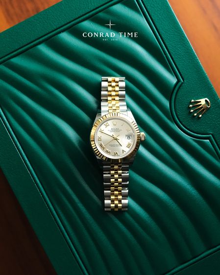 Rolex Datejust 279173 Silver Roman Dial Two-Tone Jubilee 2020 28mm. Fullset  รูปที่ 4