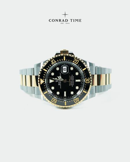 Rolex Sea-Dweller 126603 Black Dial Two-Tone Oyster 2022 43mm. Fullset  รูปที่ 4