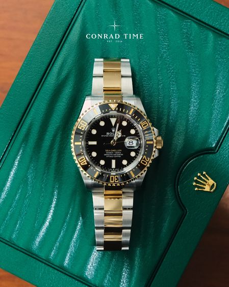 Rolex Sea-Dweller 126603 Black Dial Two-Tone Oyster 2022 43mm. Fullset  รูปที่ 3