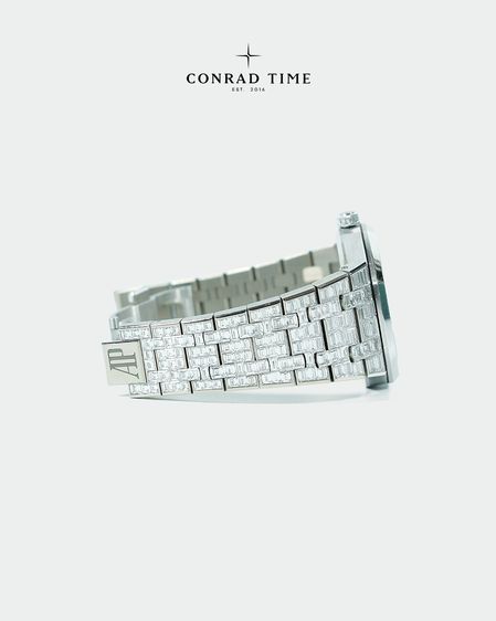 AP. Royal Oak 15417BC. Double Balance Wheel Openworked Skeletonized Dial 2020 41mm.  Fullset  รูปที่ 9