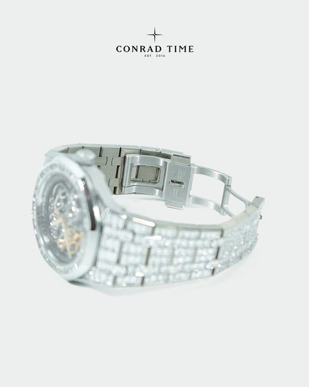 AP. Royal Oak 15417BC. Double Balance Wheel Openworked Skeletonized Dial 2020 41mm.  Fullset  รูปที่ 17