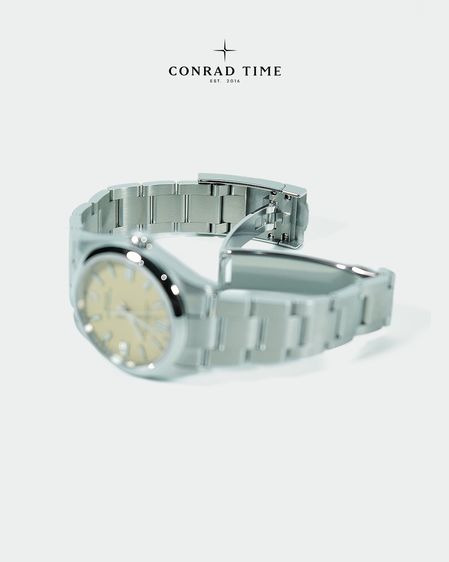 New RL. Oyster Perpetual 126000 Beige Dial Oyster Steel 2025 36mm. Fullset  รูปที่ 13