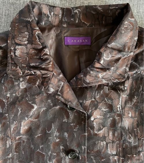 ☘️เสื้อคลุมกันหนาวแบบยาว แบรนด์ Caravan  รูปที่ 3