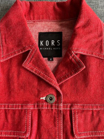 ☘️เสื้อยีนส์ สภาพเหมือนใหม่ แบรนด์ Michael Kors รูปที่ 3
