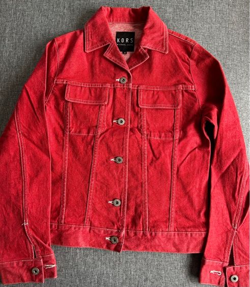 ☘️เสื้อยีนส์ สภาพเหมือนใหม่ แบรนด์ Michael Kors รูปที่ 2