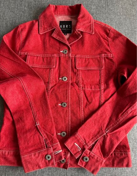 ☘️เสื้อยีนส์ สภาพเหมือนใหม่ แบรนด์ Michael Kors รูปที่ 5