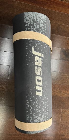 ขายถูกกกก เสื่อโยคะ Jason สีแดงเลือดนกและสีดำ ใช้น้อย สภาพ 95 รูปที่ 4