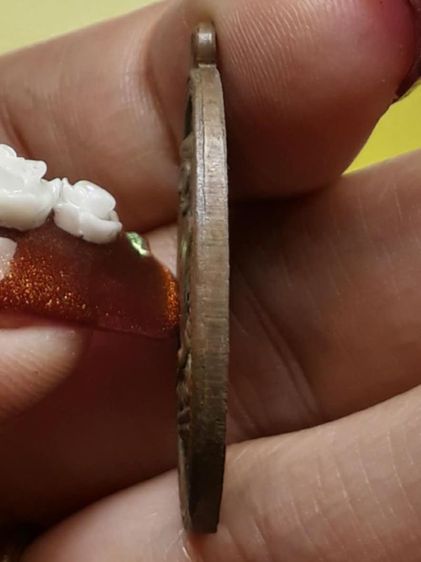 เหรียญหลวงพ่อพรหม วัดช่องแค รุ่นแรก เนื้อทองแดง รูปที่ 3