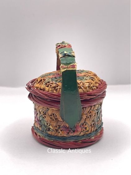 ตะกร้าจีน โบราณเก่าสะสมA9 รูปที่ 4