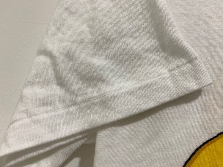 เสื้อยืดทีม S Pulse ทีมฟุตบอล JAL แท้ 💯 size ขนาด อก 21 ยาว 27.5 นิ้ว สภาพใหม่มาก ลายสวยมากเต็มหน้าหลัง เนื้อผ้านิ่มมาก หายากน่าสะสมครับ รูปที่ 6