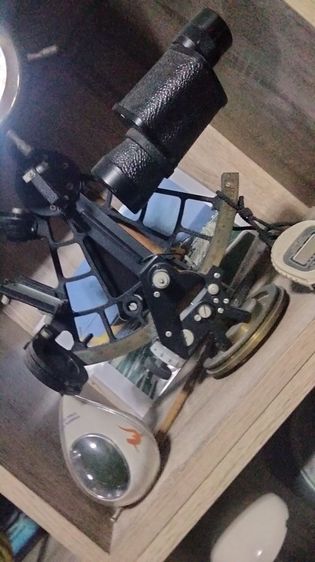 เข็มทิศเดินเรือ sextant แบบกล้องดูทิศดาว  รูปที่ 11