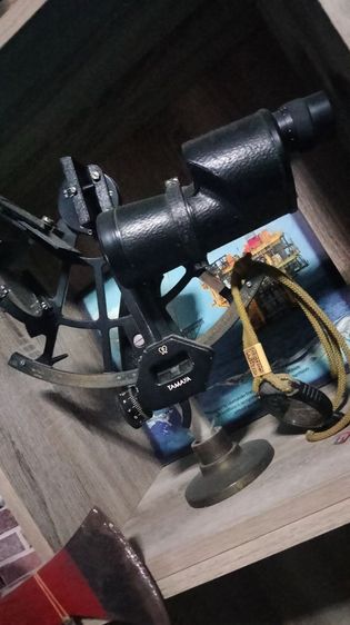 เข็มทิศเดินเรือ sextant แบบกล้องดูทิศดาว  รูปที่ 15