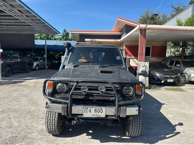 Mitsubishi Pajero 1994 2.5 VG Turbo Utility-car ดีเซล ไม่ติดแก๊ส เกียร์ธรรมดา ดำ รูปที่ 2
