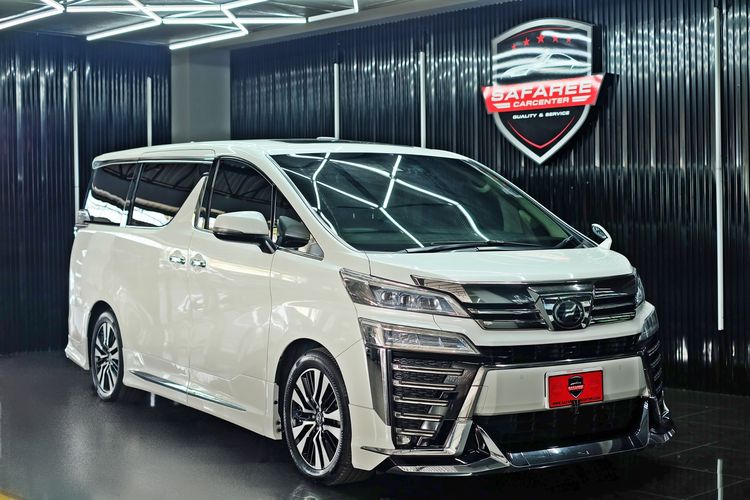 รถ Toyota Vellfire 2.5 Z G Edition สี ขาว