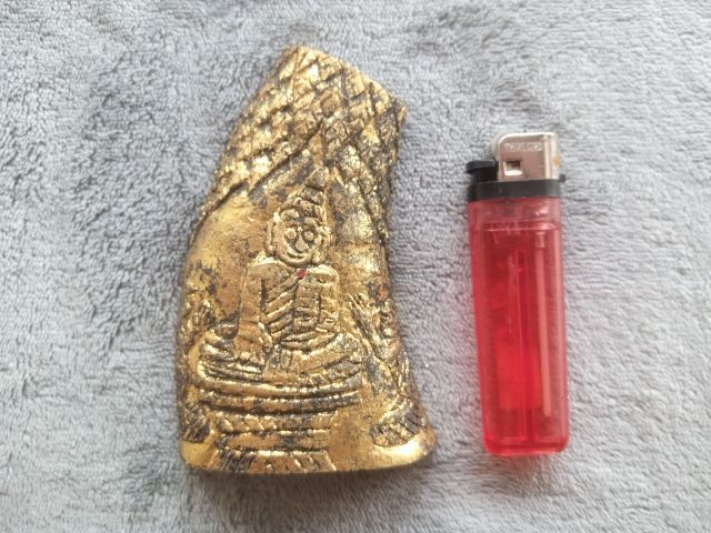 พระพุทธและพระสาวกเขาแกะปิดทอง รูปที่ 10