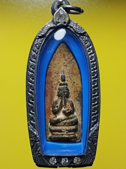 พระปิดตาพิมพ์ใบพาย อาจารย์เจ๊ก วัดเขาเเดงตะวันตก รุ่นแรก สร้างราวปี2484 รุ่นแรก เนื้อสัตตะโลหะ สภาพสวยเก่า หายาก พบน้อย 