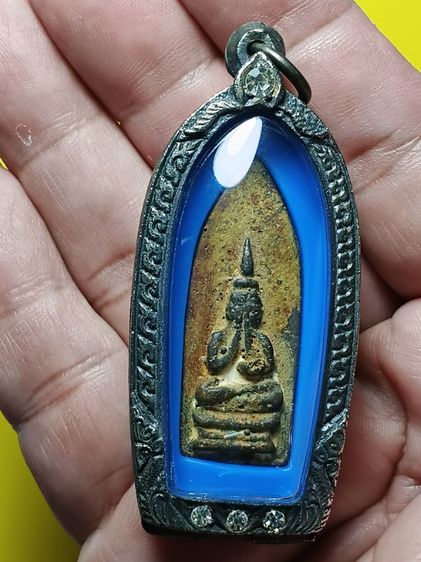 พระปิดตาพิมพ์ใบพาย อาจารย์เจ๊ก วัดเขาเเดงตะวันตก รุ่นแรก สร้างราวปี2484 รุ่นแรก เนื้อสัตตะโลหะ สภาพสวยเก่า หายาก พบน้อย  รูปที่ 7