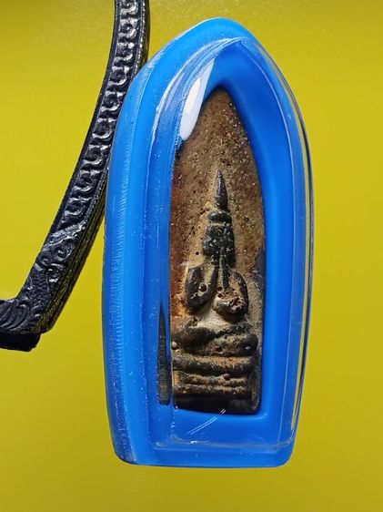 พระปิดตาพิมพ์ใบพาย อาจารย์เจ๊ก วัดเขาเเดงตะวันตก รุ่นแรก สร้างราวปี2484 รุ่นแรก เนื้อสัตตะโลหะ สภาพสวยเก่า หายาก พบน้อย  รูปที่ 6