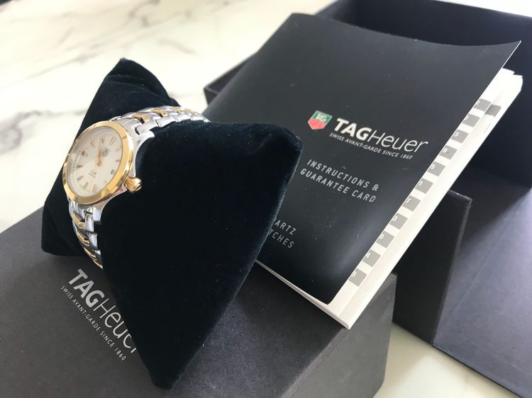 Tag Heuer Womens Wjfl352Bb0581 Twotone Link Quartz Watch รูปที่ 3