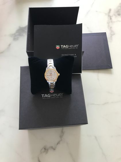 Tag Heuer Womens Wjfl352Bb0581 Twotone Link Quartz Watch รูปที่ 5