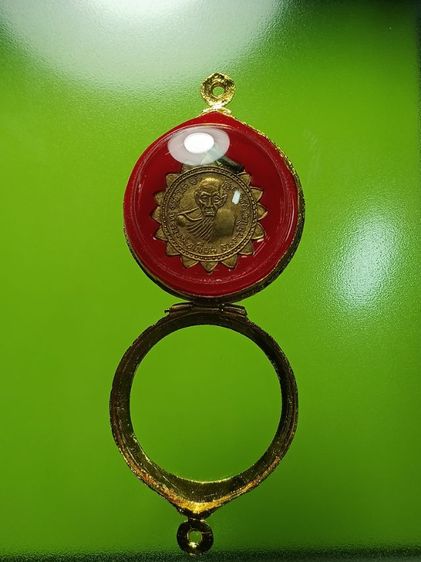 เหรียญกงจักรหลวงพ่อเขียน วัดถ้ำขุนเณร รุ่นแรก ปี2497 สภาพสวยมาก พระเก่าเก็บ ไม่ผ่านการใช้ รูปที่ 3