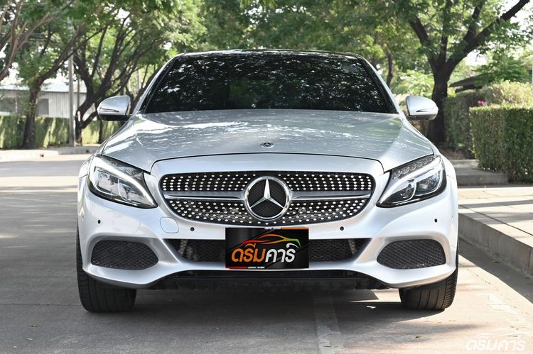 Mercedes-Benz C-Class 2018 C350 Sedan ปลั๊กอินไฮบริด (PHEV) ไม่ติดแก๊ส เกียร์อัตโนมัติ บรอนซ์เงิน รูปที่ 2