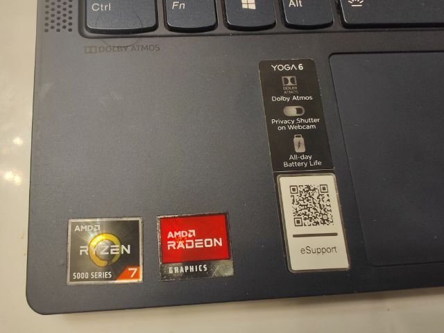 Lenovo yoga 6 13alc6 Ram 16GB ไม่มี ssd รูปที่ 7