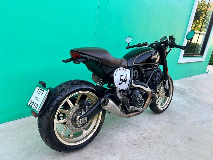 Ducati scrambler 803 caferacer ปี2017 มือเดียว  รูปที่ 3