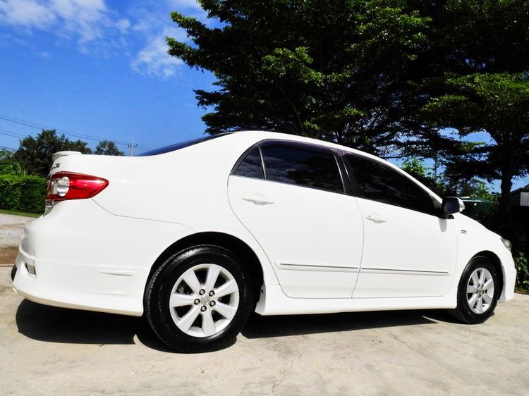 Toyota Altis 2011 1.6 E Sedan เบนซิน ไม่ติดแก๊ส เกียร์อัตโนมัติ ขาว รูปที่ 4