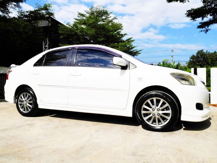 Toyota Vios 2012 1.5 E Sedan เบนซิน ไม่ติดแก๊ส เกียร์อัตโนมัติ ขาว รูปที่ 2