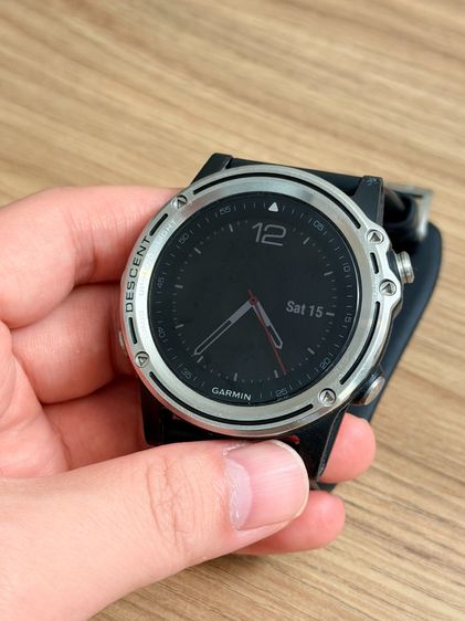 Garmin Descent Mk1 Dive Computer Silver Sapphire GPS Freedive Scuba Bangkok Cash Only