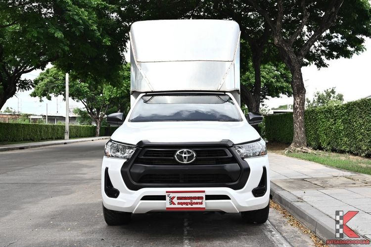 Toyota Hilux Revo 2024 2.4 Entry Pickup ดีเซล ไม่ติดแก๊ส เกียร์ธรรมดา ขาว รูปที่ 2