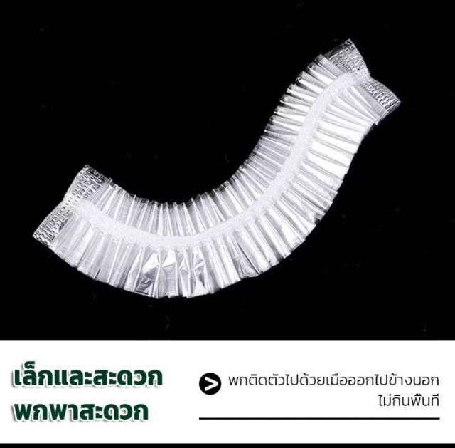 หมวกคลุมอาบน้ำโรงแรม  หนา เหนียว กลับมาใช้ได้หลายครั้ง ประหยัด  รูปที่ 3