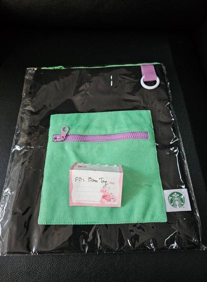 ผ้า ไม่ระบุ ดำ กระเป๋าstarbucks