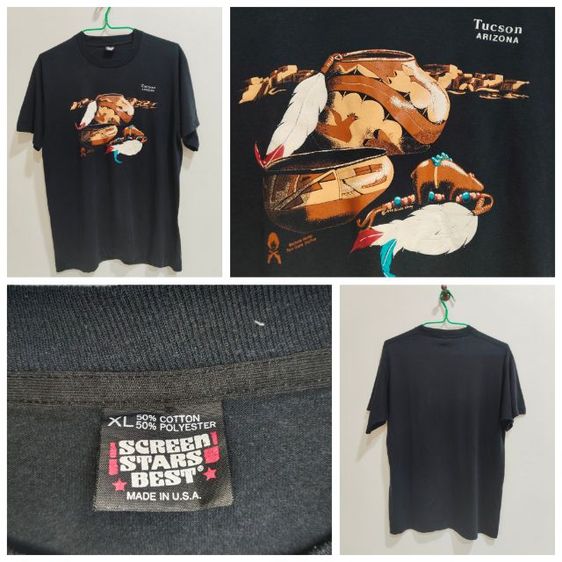 เสื้อยืด งานวินเทจ 