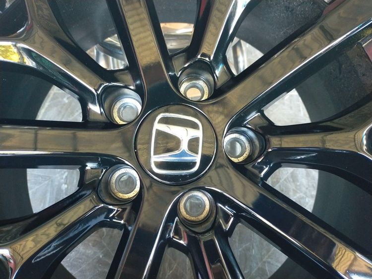 แม็กฮอนด้า ขอบ18 สีอบpowder coat พร้อมยางมิชลิน 235 45 18 ปี24 ใส่ new civic, accord ได้ทุกรุ่น รูปที่ 5