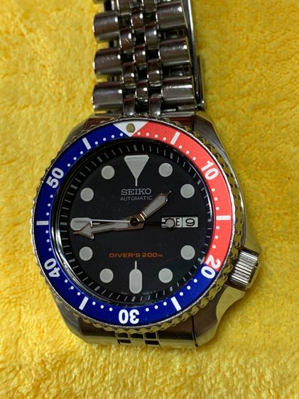 นาฬิกาชาย SElKO automatic เป๊ปซี่สภาพสวยแท้