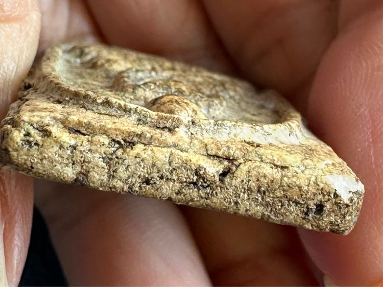 🙏พระสมเด็จพิมพ์ใหญ่ เนื้อก้นครก(พระหักซ่อมเดิม) มีคราบกรุ🙏 พระสมเด็จพิมพ์ใหญ่ บางขุนพรหม องค์ละ 1850 รูปที่ 5