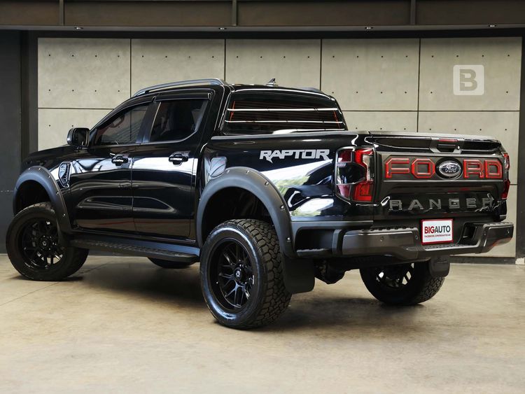 Ford Ranger 2023 2.0 Hi-Rider Wildtrak Pickup ดีเซล ไม่ติดแก๊ส เกียร์อัตโนมัติ ดำ รูปที่ 3