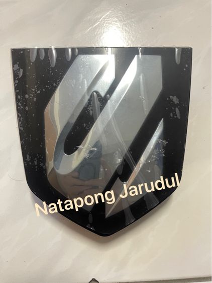 โลโก้กระจังหน้า Alphard 30 แก้วดำ สภาพมือ1 รูปที่ 3