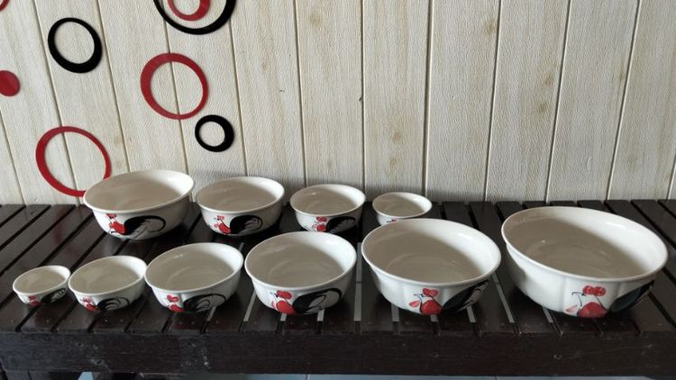 ชามตราไก่ 45 ชิ้น รูปที่ 11