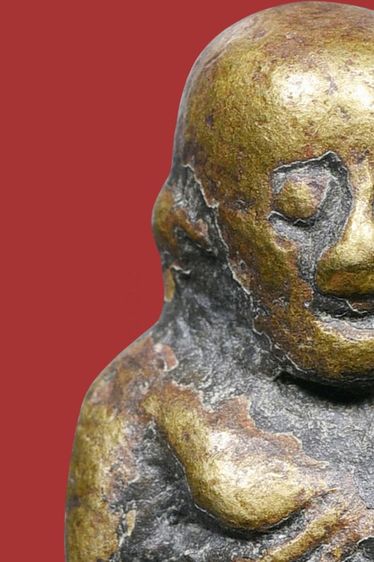 พระรูปหล่อหลวงพ่อเงิน วัดบางคลาน พิมพ์ขี้ตา 5 ชาย เก่าเก็บ รูปที่ 5