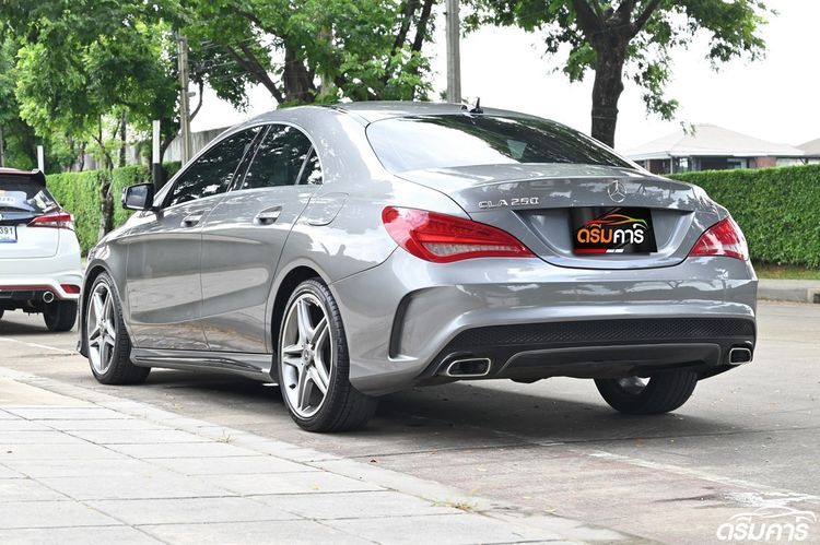 Mercedes-Benz CLA-Class 2015 CLA250 AMG Sedan เบนซิน ไม่ติดแก๊ส เกียร์อัตโนมัติ เทา รูปที่ 3