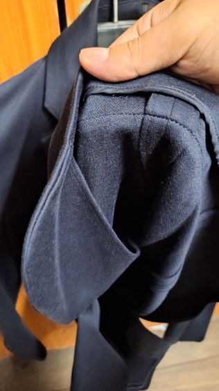 UNIQLO เสื้อแจ็คเก็ต Comfort กระดุม 2 เม็ด สภาพดีใส่น้อย ราคาดีจ้า ไซซ์ S กรมท่า รูปที่ 3